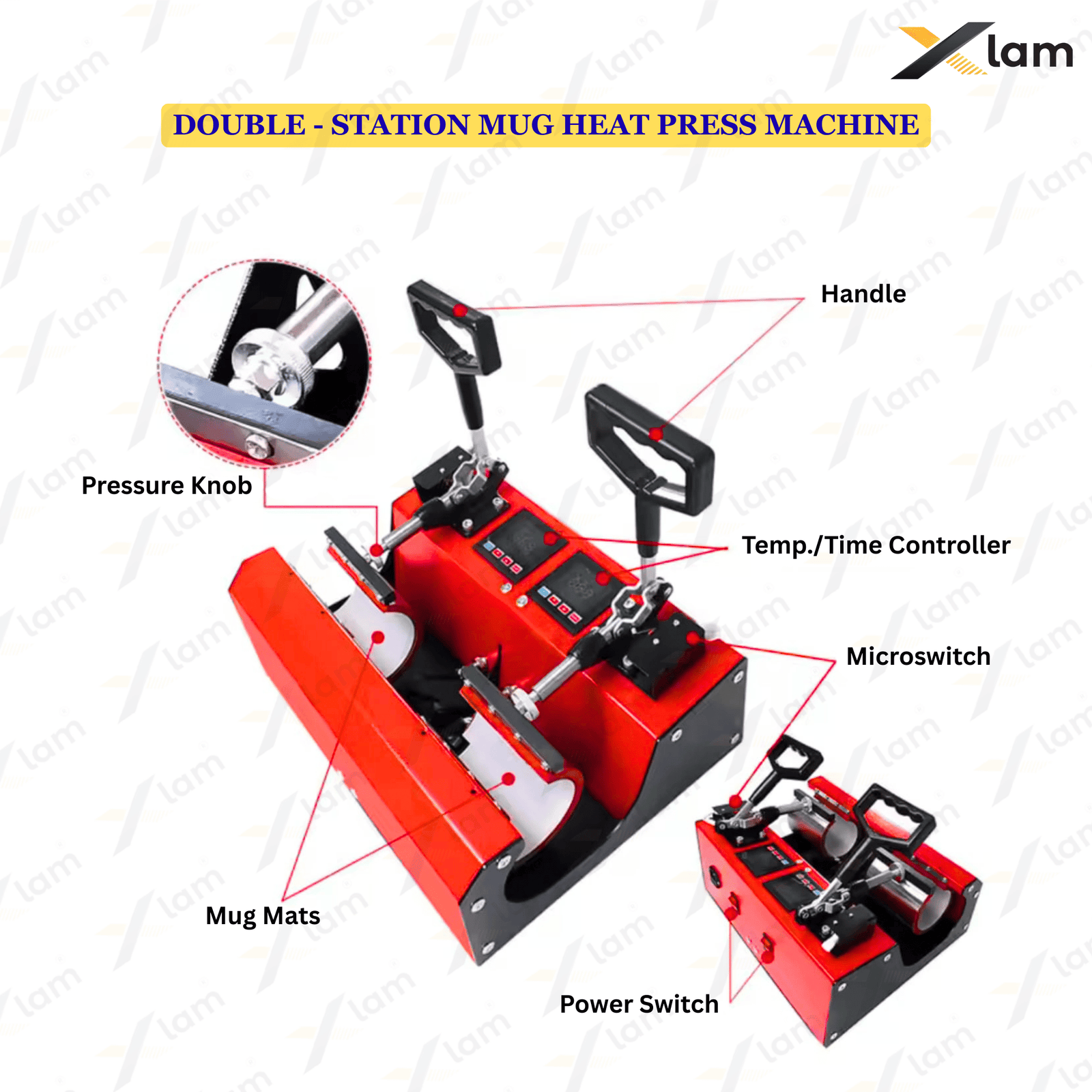 Double-Station Mug Heat Press Machine - Image 2