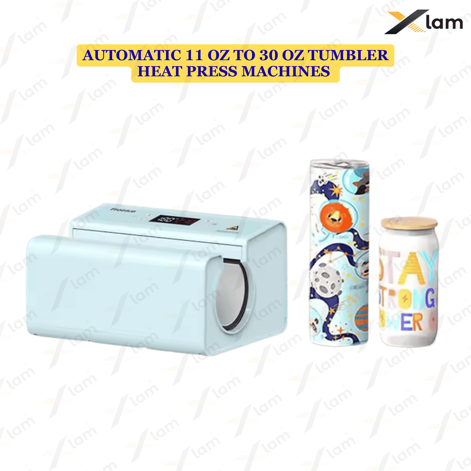 Automatic 11 oz to 30 oz Tumbler Heat Press Machines - Image 3