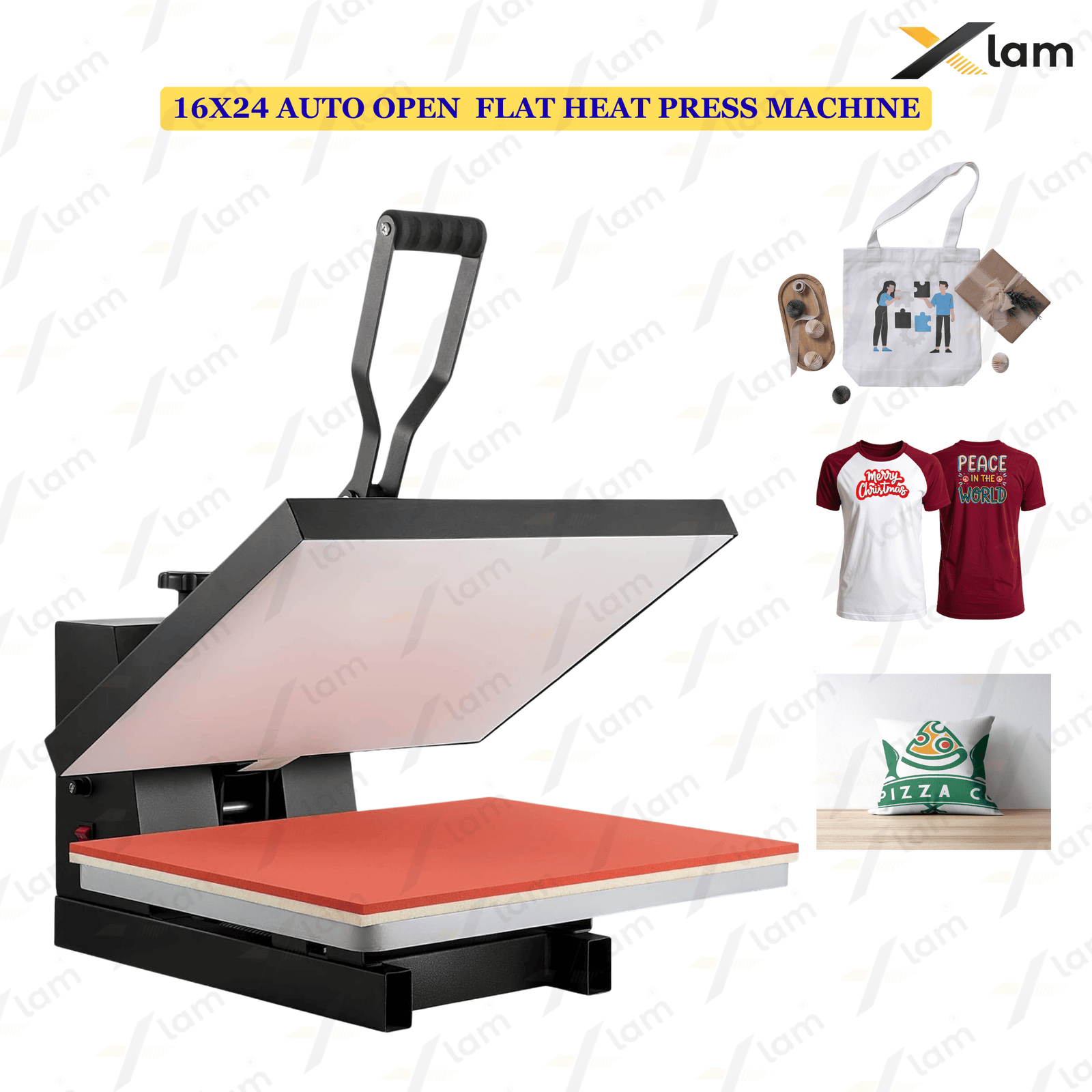 16X24 Auto Open Flat Heat Press Machine - Image 2