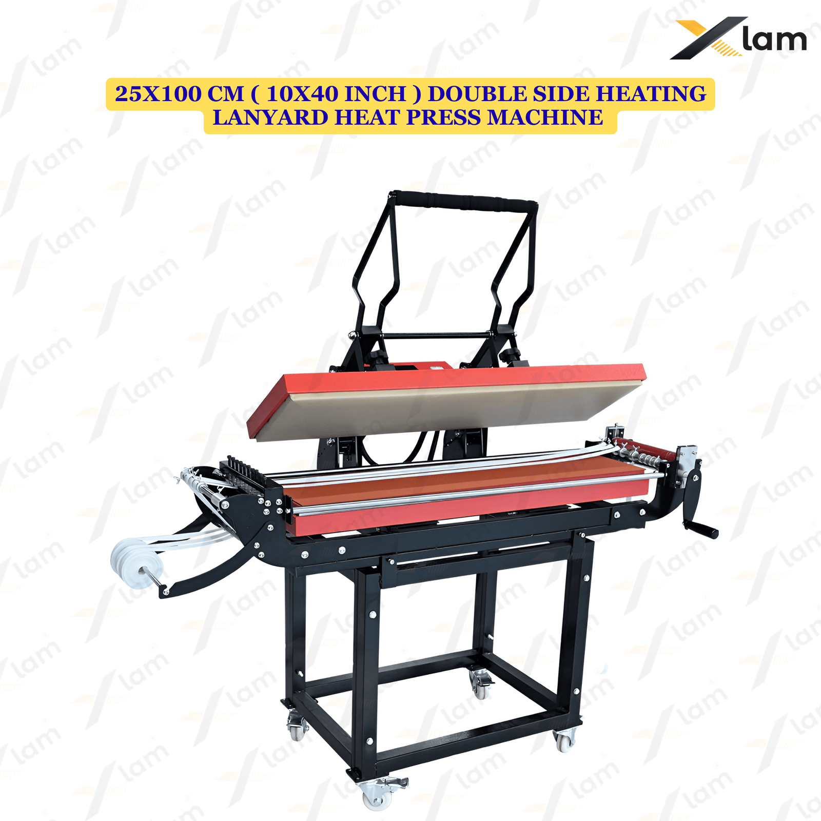 25X100 cm Double Side Heating Lanyard Heat Press Machine - Image 6