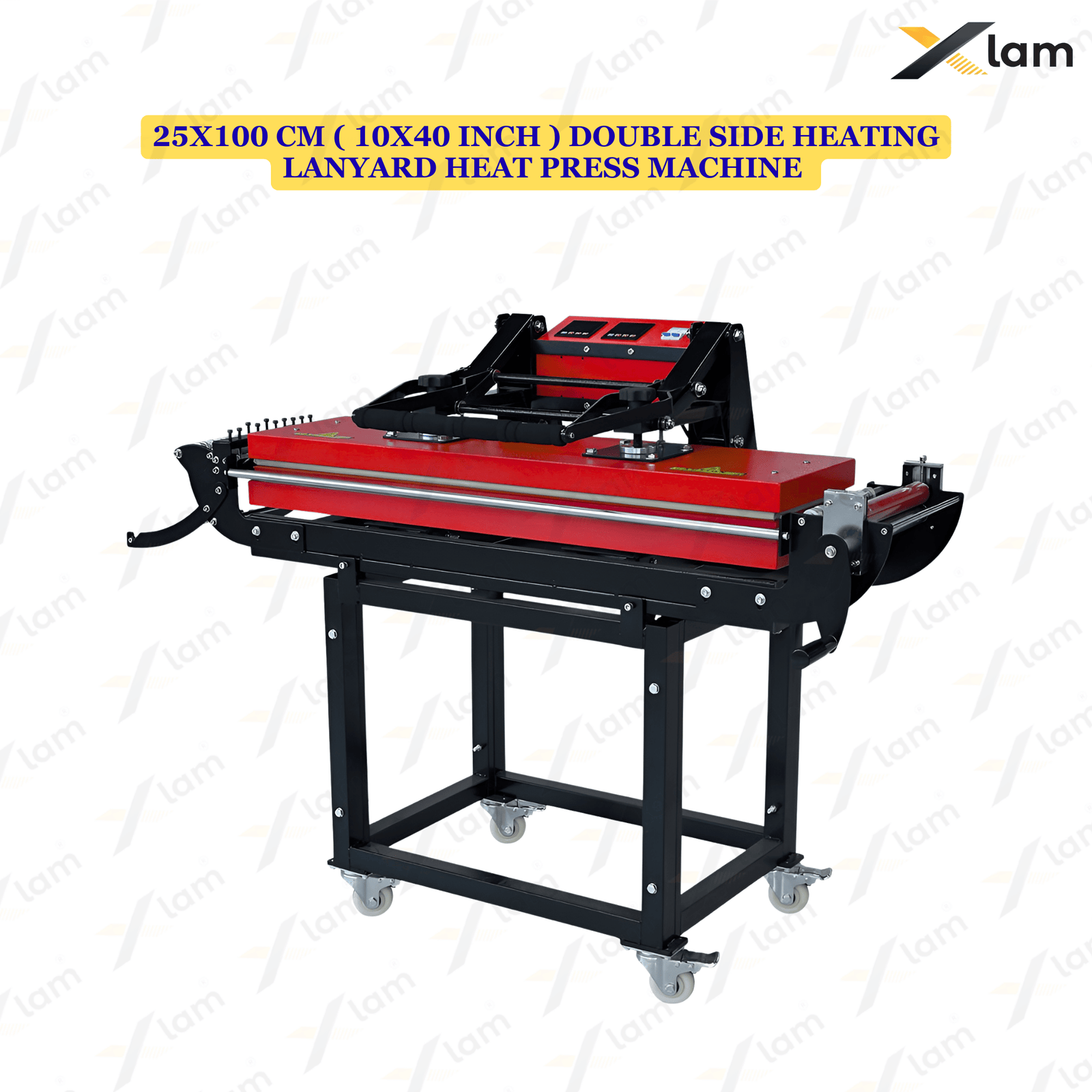 25X100 cm Double Side Heating Lanyard Heat Press Machine - Image 5