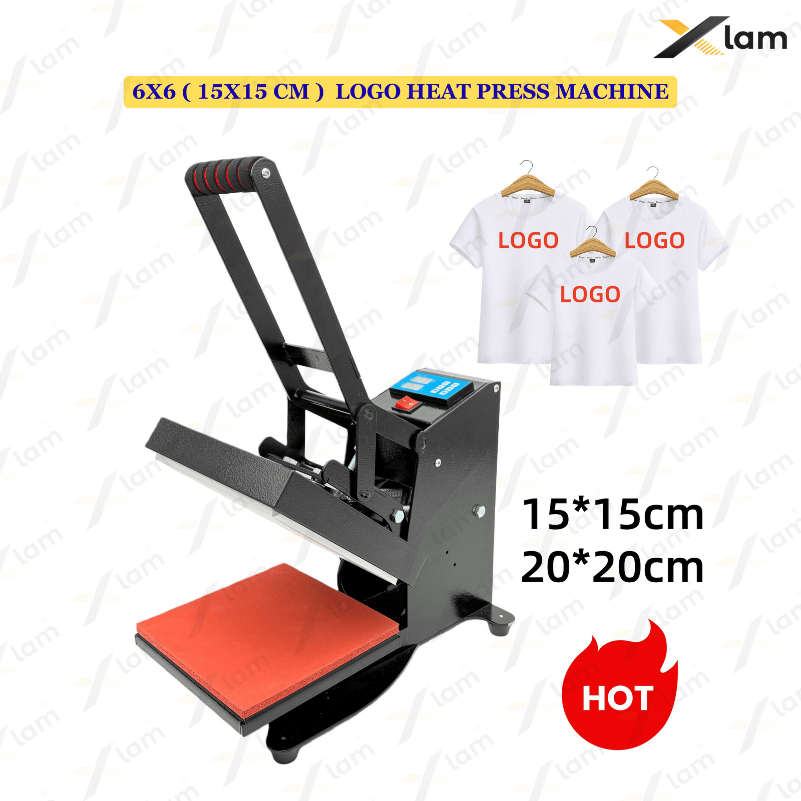 6X6 Logo Heat Press Machine - Image 2