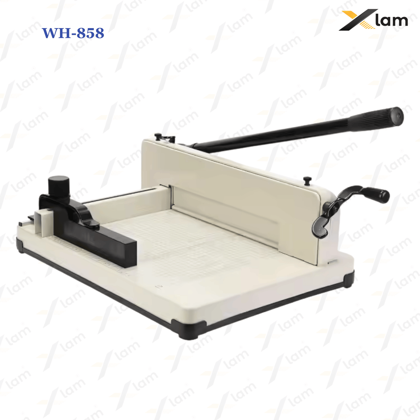 WH-858 Guillotine A3 & A4 Paper Cutting Machine - Image 6