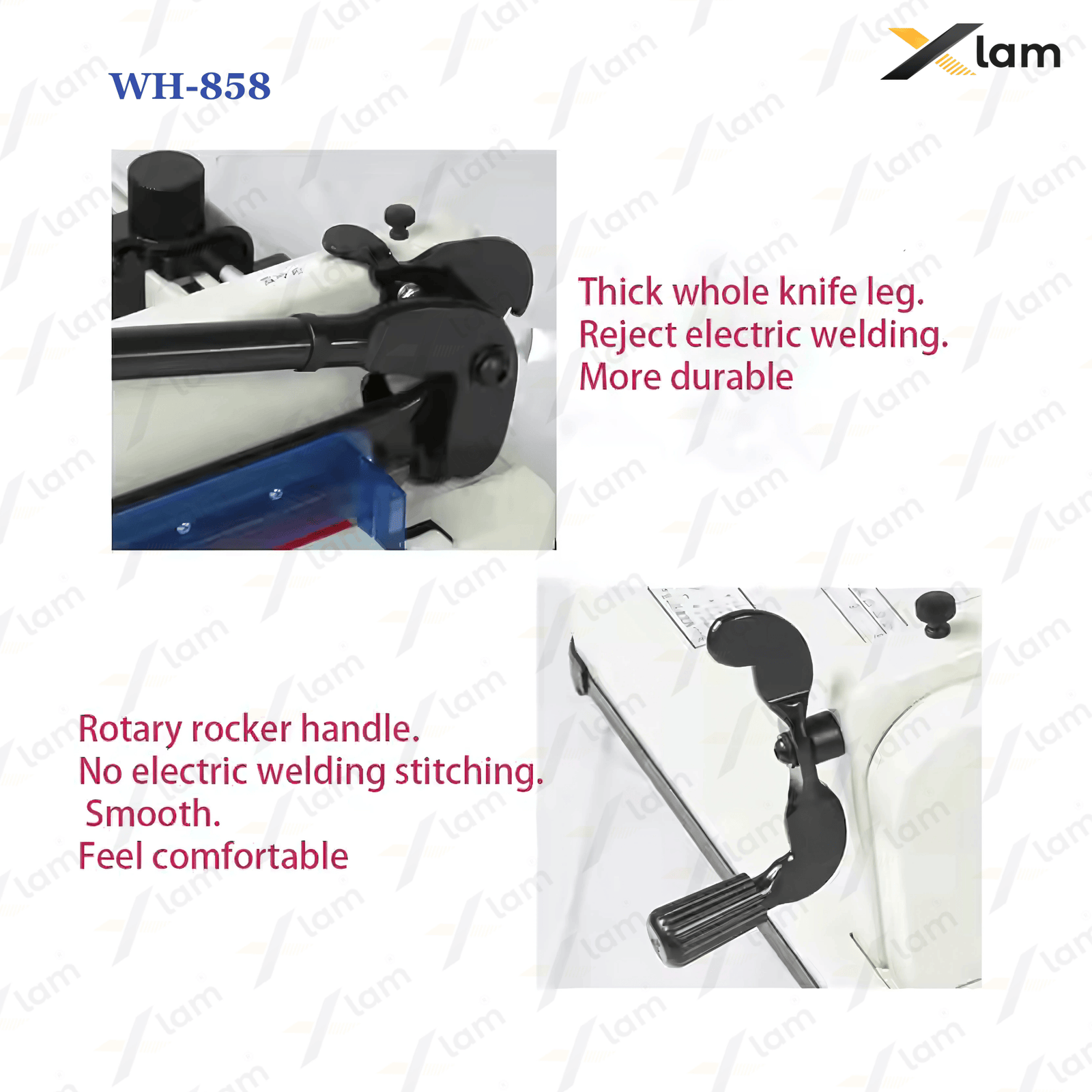 WH-858 Guillotine A3 & A4 Paper Cutting Machine - Image 2