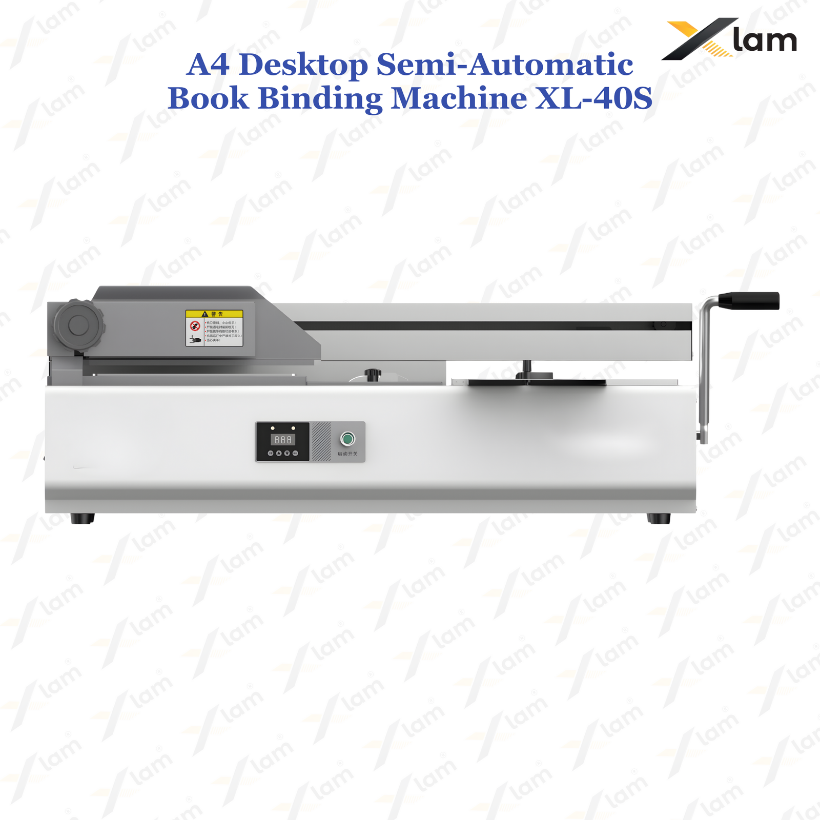 A4 Desktop Semi-Automatic Book Binding Machine XL40S - Image 2