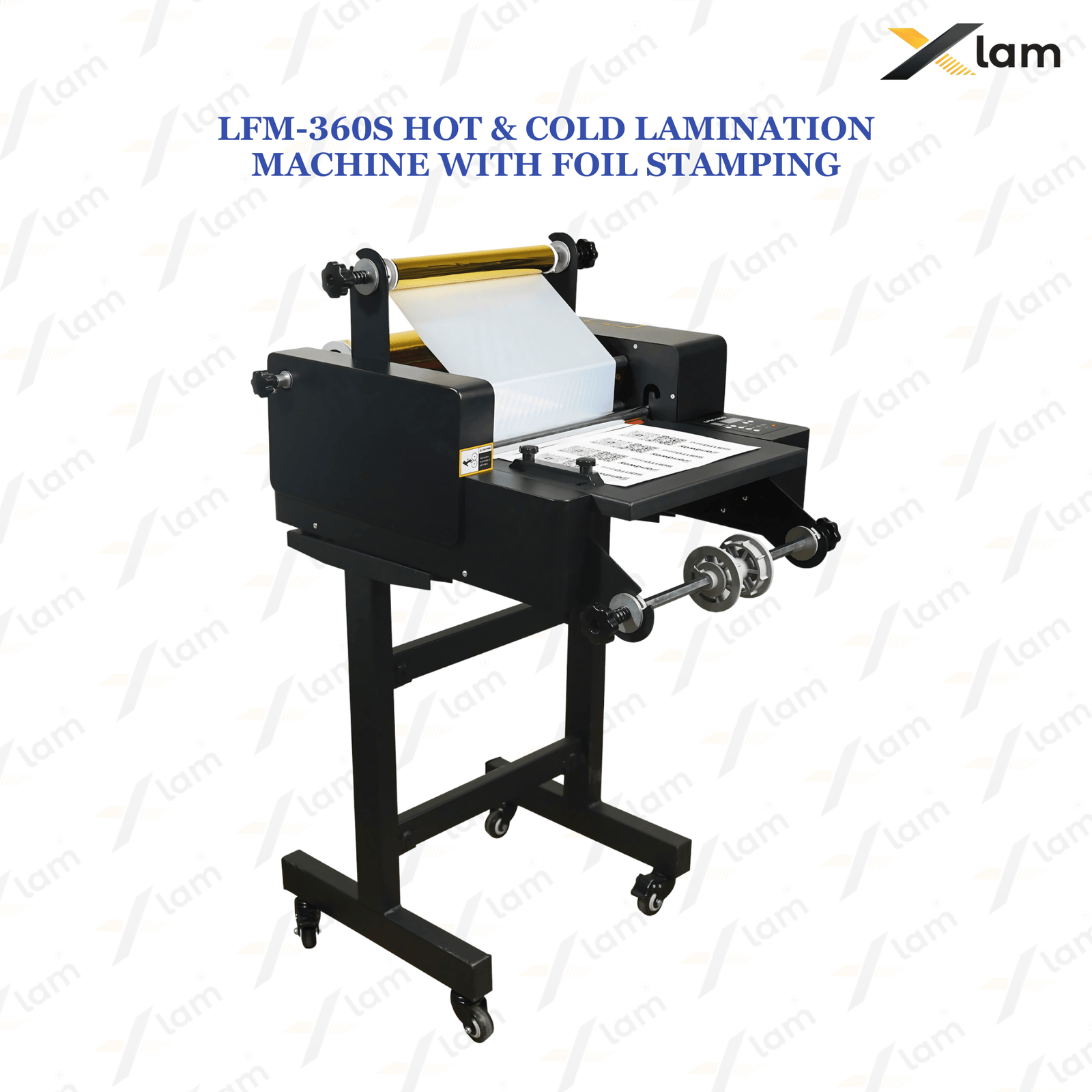 LFM-360S Hot & Cold Lamination Machine with Foil Stamping - Image 3