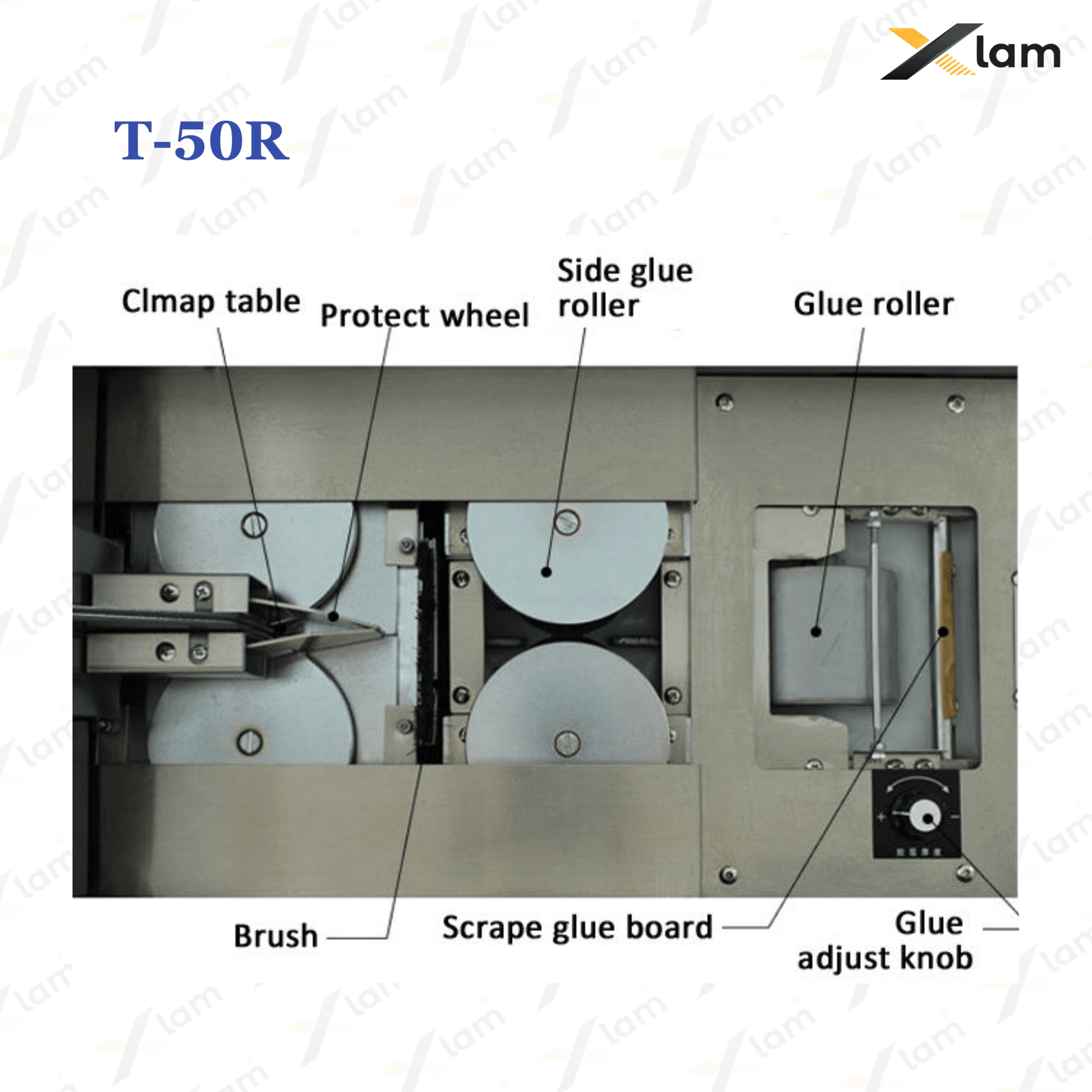 T-50R Automatic A4 Perfect Book Binding Machine - Image 3