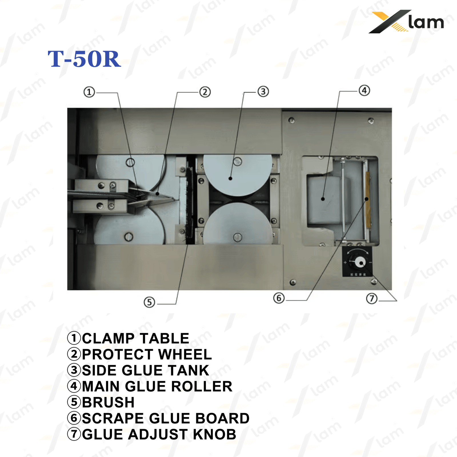 T-50R Automatic A4 Perfect Book Binding Machine - Image 2